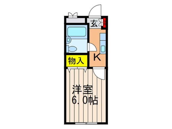 マルエス南楠葉マンションの物件間取画像